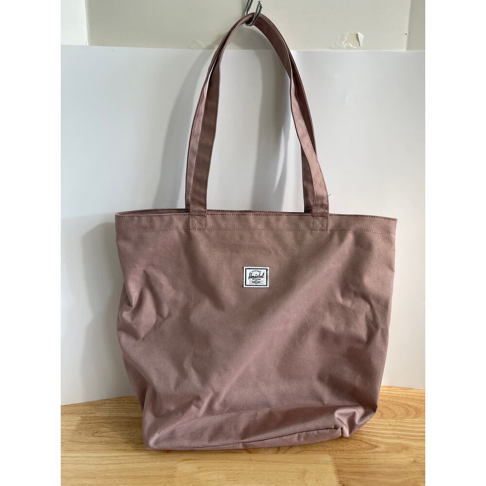 Herschel Supply Co Tote Bag Pink Mauve Large Shopper Shoulder Carryall